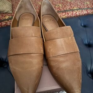 Franco Sarto Saddle Leather Loafers